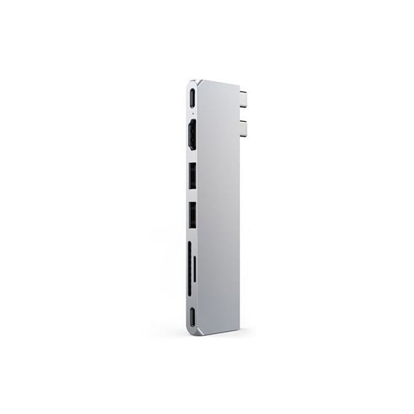USB-C Hub SATECHI - Pro Slim - 7 i 1 - HDMI 4K - USB4 - Kompatibel med MacBook Air M2