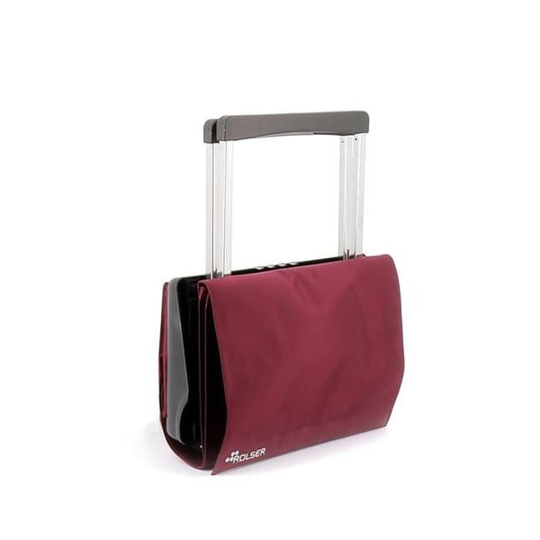 Löparvagn - ROLSER - Plegamatic MF - 2 Hjul - Fällbar - 45 L - Bordeaux