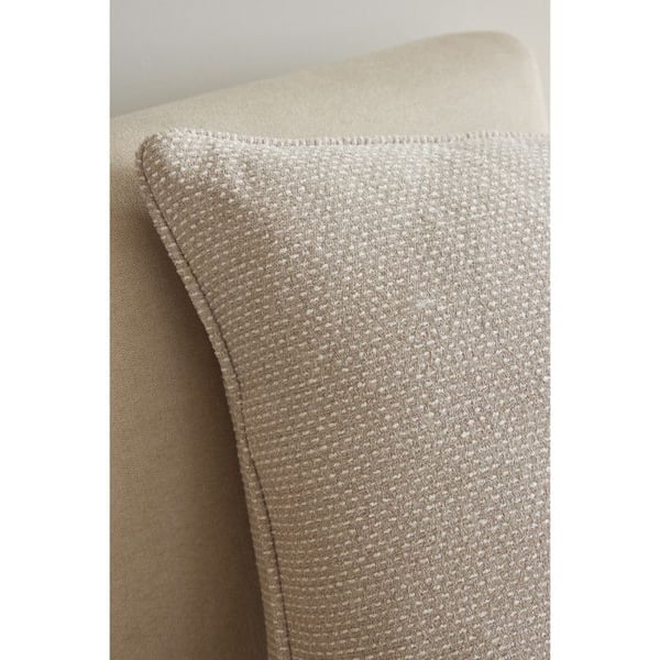 Avtagbar kudde med piping 50 x 50 cm Polyester färgade jacquardtrådar "Elios" Ariadne-tråden