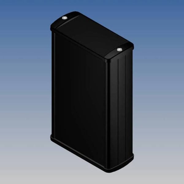 Aluminiumhölje - Vitt - 145 X 85 8 X 36 9 Mm