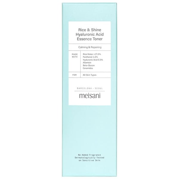 Meisani Rice And Shine Fresh and Moisturizing Essence Toner Lotion 150ml