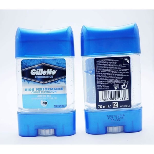 Deodorant - Gillette - Arctic Ice - Gel - 70 ml - Mand