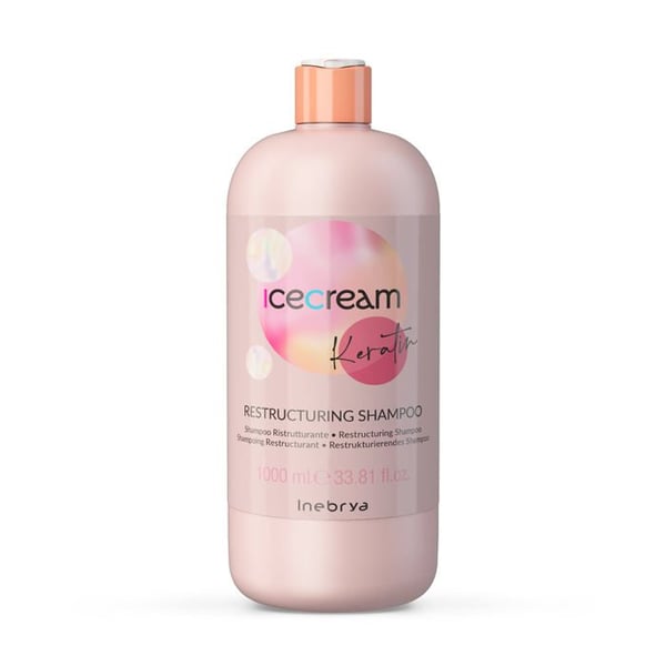 Keratin Restructuring Shampoo 1000ml INEBRYA