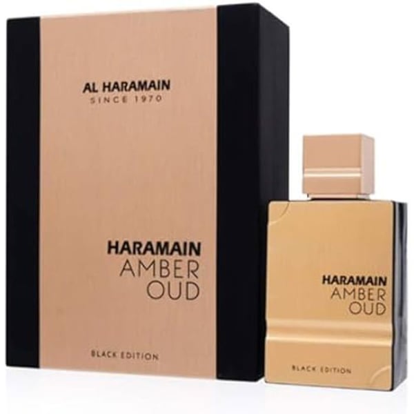 Al Haramain kroppsparfymspray - Amber Oud Black Edition - 60 ml - Unisex