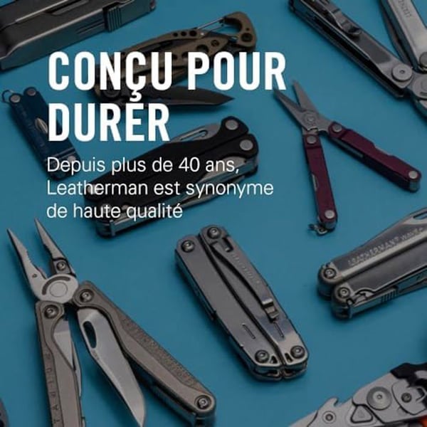 Multiverktyg - LEATHERMAN - Signal - 19 verktyg - Kompakt - Rostfritt stål