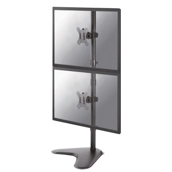 NEWSTAR Desktop Mount FPMA-D550DDVBLACK - För 2 LCD-skärmar - Svart - 10"-32"
