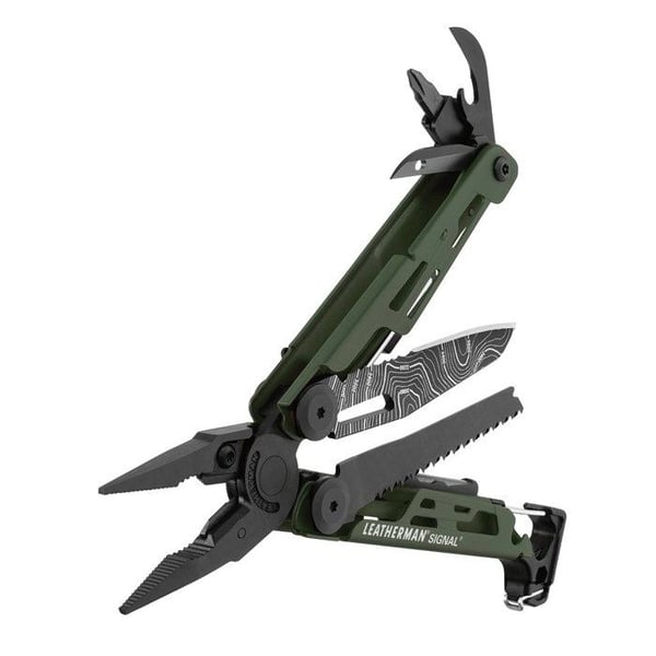 Multiverktyg - LEATHERMAN - Signal - 19 verktyg - Kompakt - Rostfritt stål