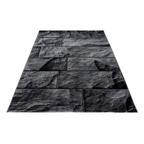 Teppe - PARMA - 9250 - Moderne - Svart - 120x170 cm