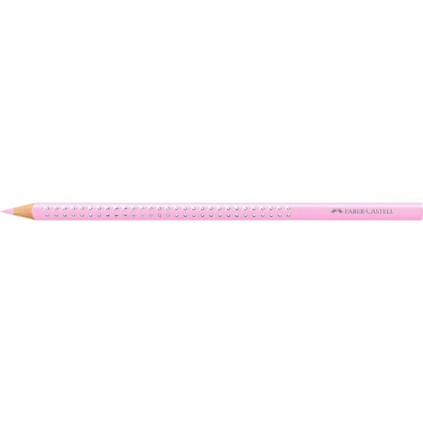 Farveblyant - FABER-CASTELL - Sparkle Pastel - Vandopløselig - Mine 3,0 mm - Etui med 12