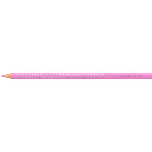 Farveblyant - FABER-CASTELL - Sparkle Pastel - Vandopløselig - Mine 3,0 mm - Etui med 12
