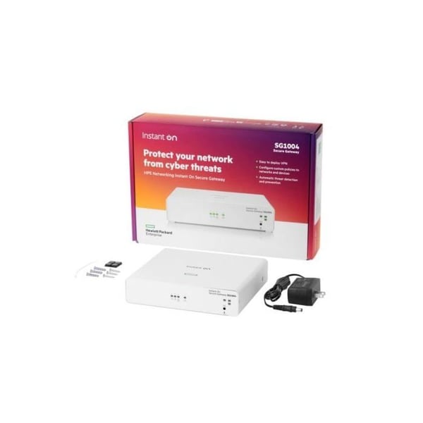 Router HPE Instant On Säker Gigabit LAN 980Mbps IDS/IPS VPN WAN Resiliens