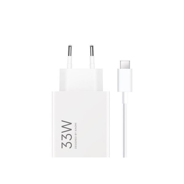 Xiaomi 33 W Snabbladdare Kombi Typ A Vit