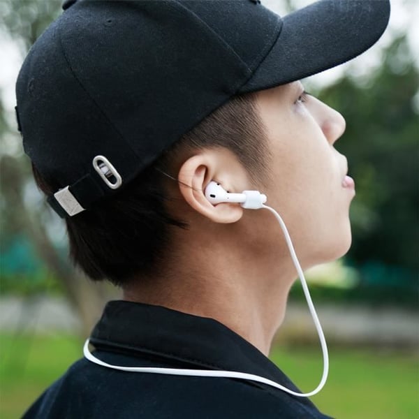 magnetisk linje Sport silikon anti-lost armband för iPhone 7 & 7 plus AirPods WH s1829