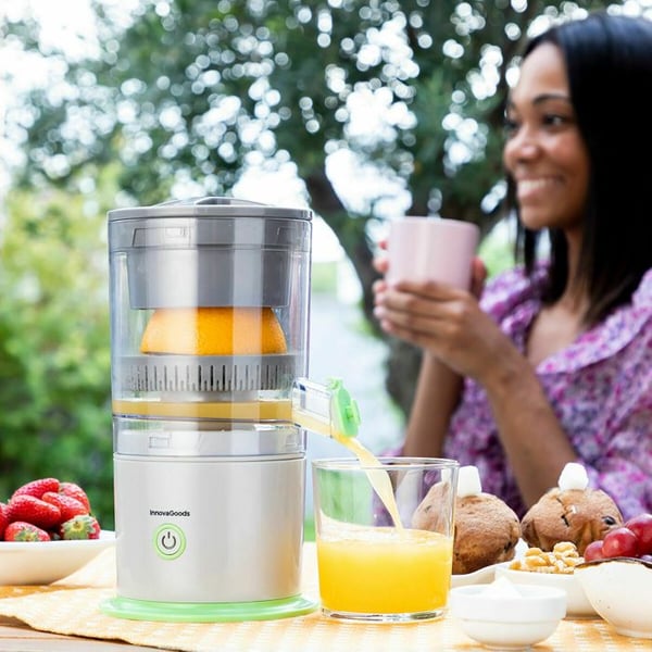 Citruspress - Juisso - Automatisk Uppladdningsbar - 250 ml - Grön - 40 W
