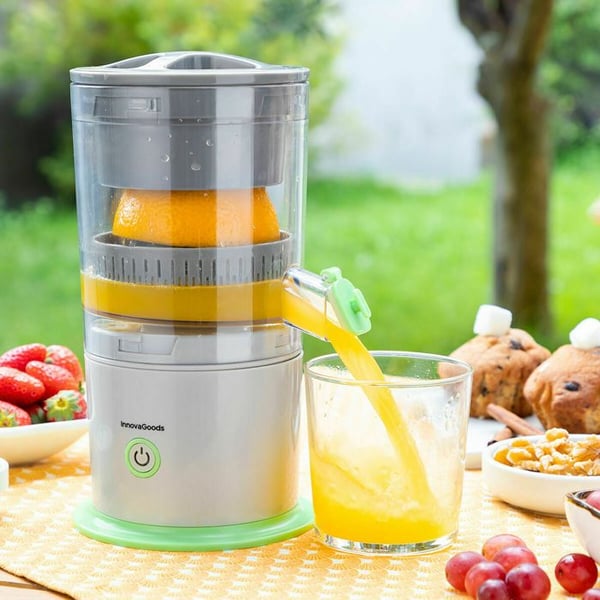 Citruspress - Juisso - Automatisk Uppladdningsbar - 250 ml - Grön - 40 W