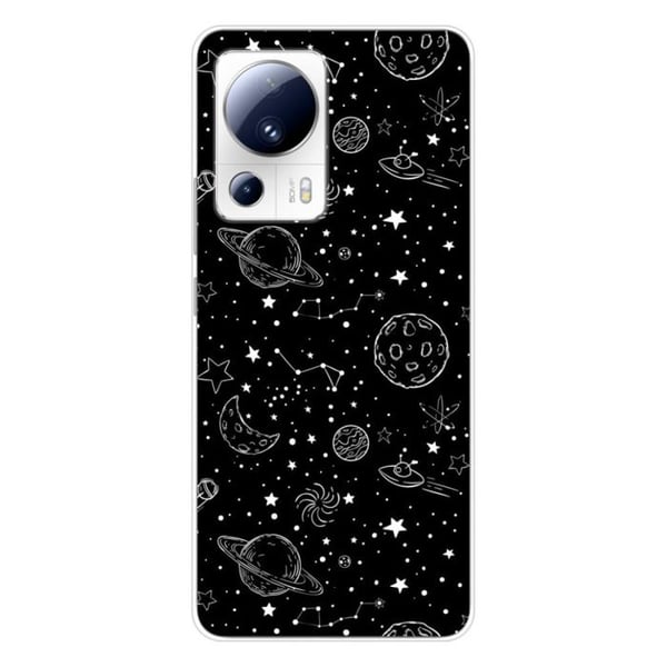 Tryckt silikonfodral som är kompatibelt med Xiaomi 13 Lite Galaxy draw