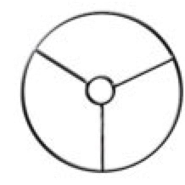 Graine Créative - Skärmställning cirkel med ring Ø 10 cm