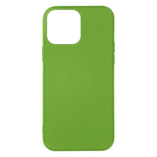 Coque iPhone 14 Pro - Semi-rigid - Grön - Soft-touch - Effektivt skydd