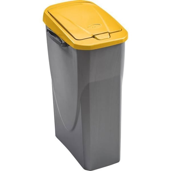 Bakgrund 25 L för lock gul