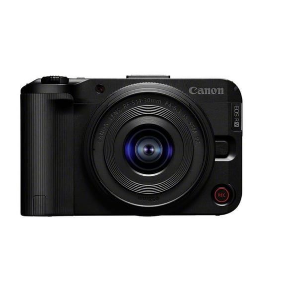 Hybridkamera - CANON - EOS R50 V - 24,2 Megapixlar - Optik RF-S 14-30mm - Svart