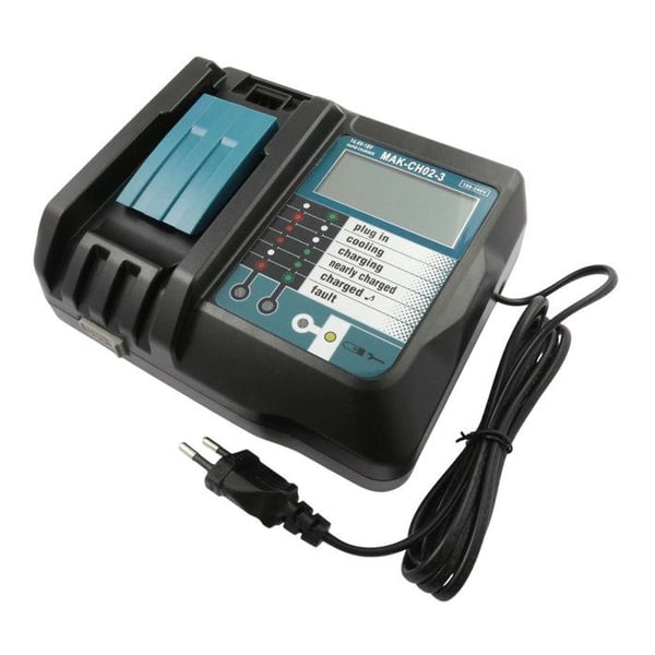Batteriladdare Verktyg Märke Makita Utgång 14.4V och 18V Svart