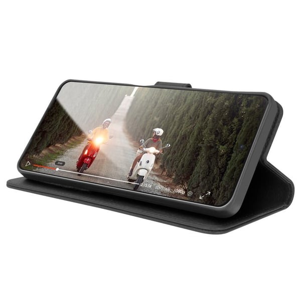 Plånboksfodral - ZANAÉ - Honor 9X Lite - Horisontellt Stöd - Magnetisk Stängning - Svart
