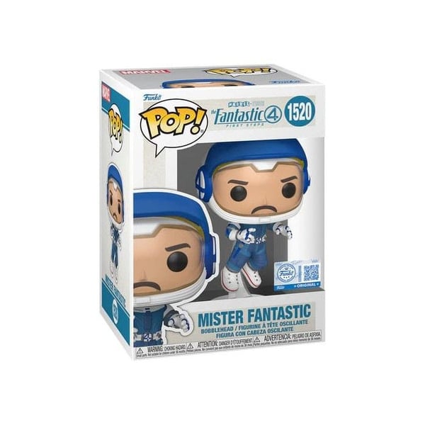 Funko - De 4 Fantastiska: Första Steg - POP! Figur Mister Fantastic (Astronaut) 9 cm