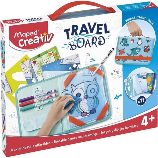 MAPED CREATIV - Rejseboard - Tørretavle til tegninger