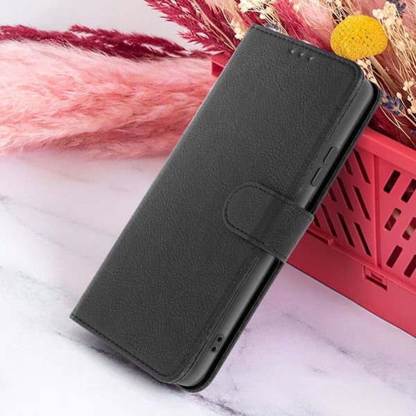 Plånboksfodral - ZANAÉ - Honor 9X Lite - Horisontellt Stöd - Magnetisk Stängning - Svart
