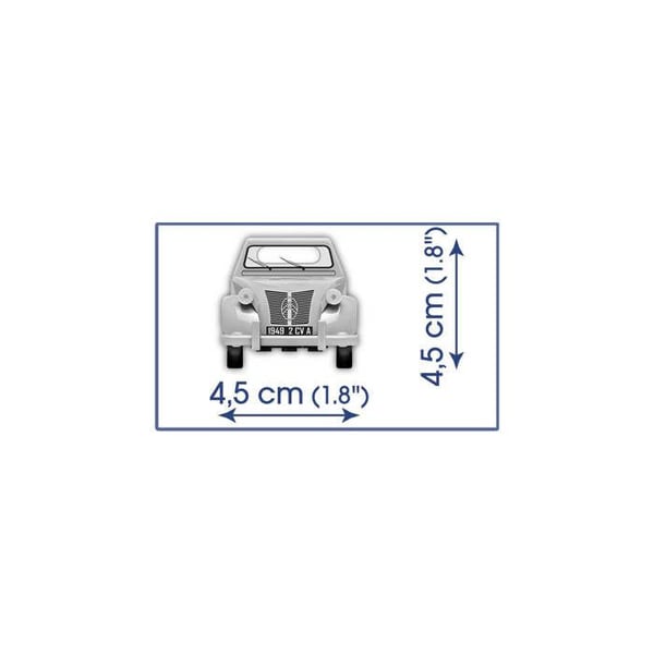 Byggspel - Cobi 24510 - Citroen 2Cv Typ A