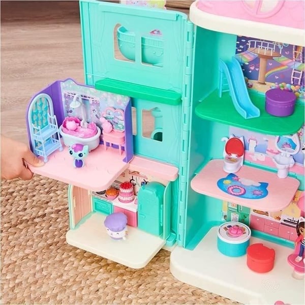 Gabby and the Magic House - Marine's Bathroom Deluxe Playset - 1 figur + tilbehør