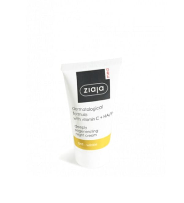Nattkräm - Ziaja Med - Vitamin C - 50 ml - Hypoallergen - Alla hudtyper