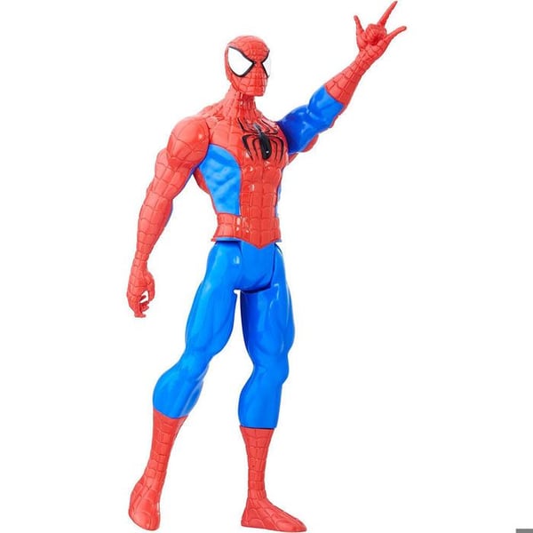 Figur - EDUCA BORRAS - Spiderman Titan Hero - 30 cm - Troget detaljer - Dynamisk pose