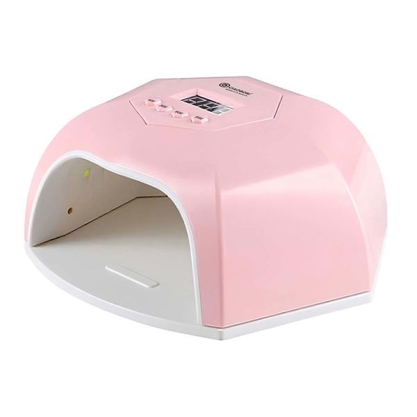 UV-lampa manikyr - AVIZAR - 20W 42 LED - Dubbel 365/405 nm - Digital skärm - Rosa