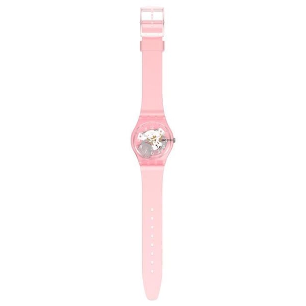 Klocka - Swatch - SKYDAWN - 41mm - Silikon Rosa - Vattentålighet 30 Atm
