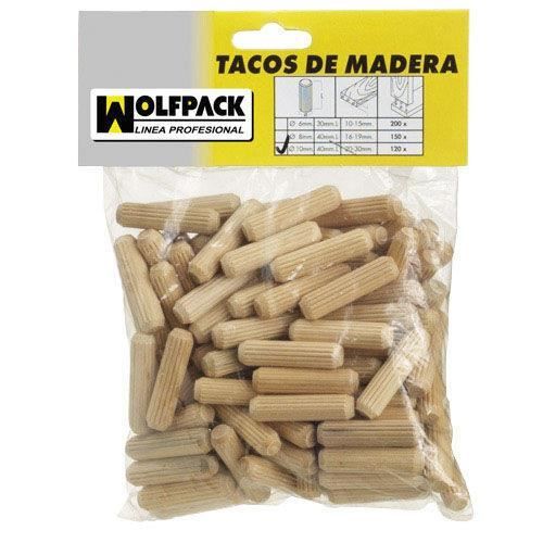 Wolfpack trästift 10x40 mm. (påse med 50 enheter