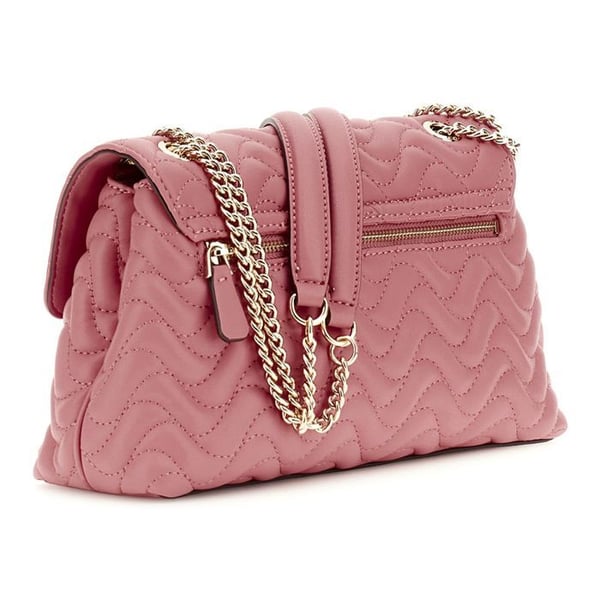 GUESS Skuldertaske i koralfarve til kvinder - Melisandra Convertible Xbody Flap Bag Begonia 309917