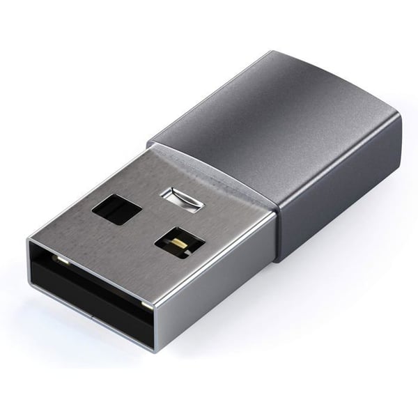 USB A till USB C-adapter - Satechi - Grå - Konverter - USB - USB-teknologi
