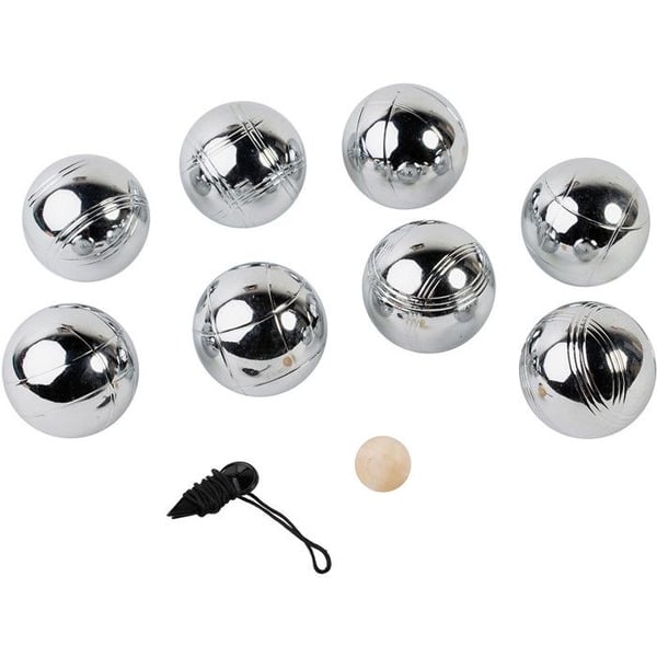 Boule de pétanque - WDK GROUPE PARTNER - 8 Metallbollar - Utmärkt pris-prestanda-förhållande - Hållbar - Blandad