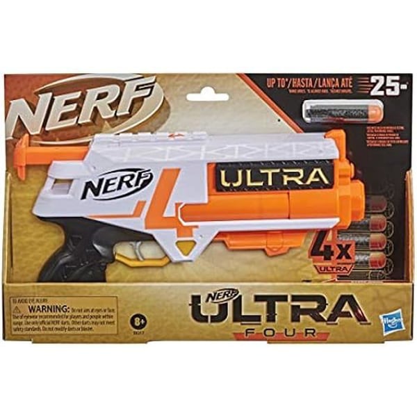 Vapen och projektiler - HASBRO - Nerf Ultra Four - Flerfärgad - För utomhusbruk - För barn