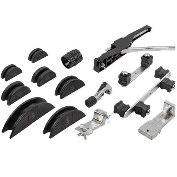 Hydraulisk bockning för rör - FORCEKRAFT - Manual - Väska ingår - 1/4" till 7/8" - Precisionsbockning utan skador