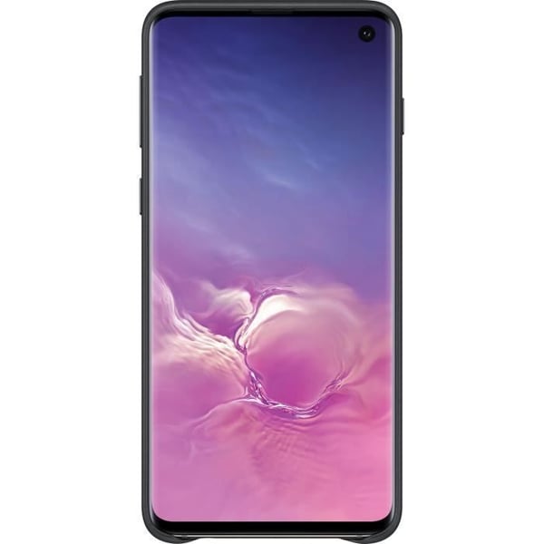 Samsung S10 Läderfodral - Svart