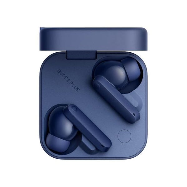 Inga CMF Buds 2 Plus Bluetooth-hörlurar Hi-Res LDAC med hybridljudisolering i blått