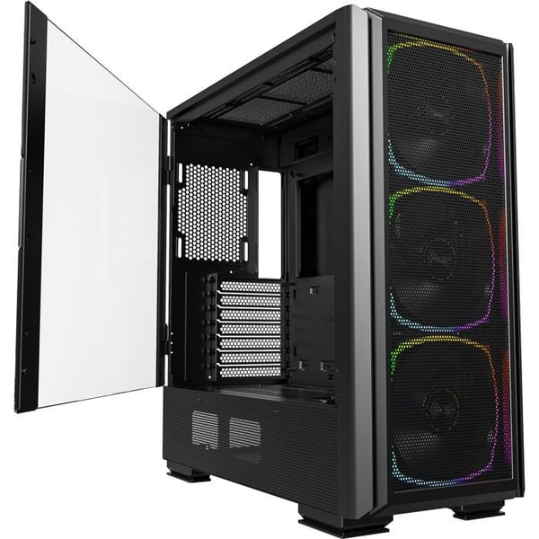 Datorlåda - MONTECH - SKY TWO GX - ATX, mATX, mITX, EATX - USB 3.2 Gen 1, USB-C - 3x140mm ARGB