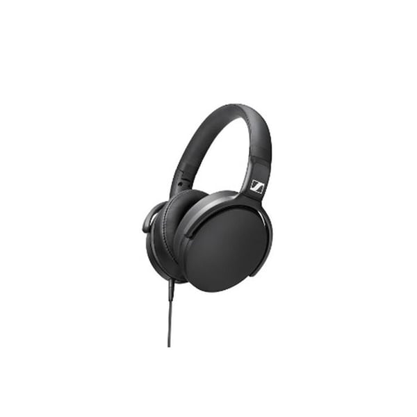 Sennheiser HD 400S - Musta - Pienennettävä ympäri korvan kuulokkeet - Mikrofoonikuulokkeet - säädettävä äänenvoimakkuus