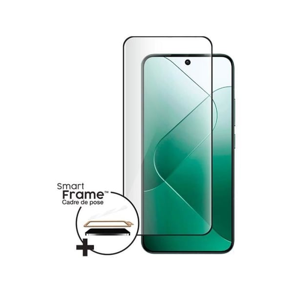 Skärmskydd - BIGBEN CONNECTED - Xiaomi 14 - 2.5D härdat glas - Reptålig - Genomskinlig