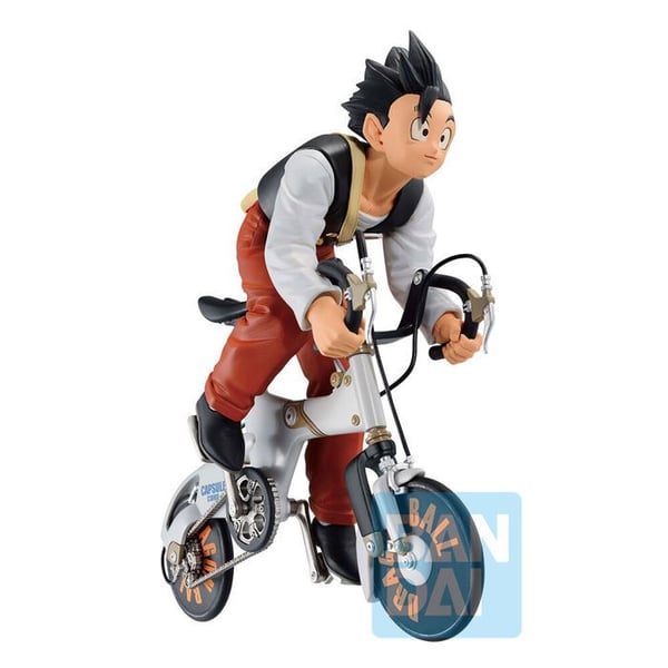 Figur - BANPRESTO - Gohan på cykel - 18 cm - Licens Dragon Ball - Samling Ichibansho