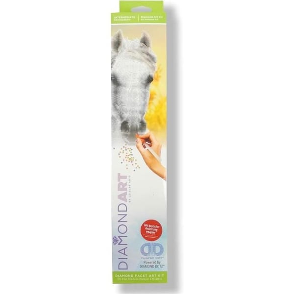 Vit hvit - DIAMOND DOTZ - DD5-0461 - Flerfarget - Plast - 13 fasetter