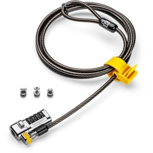 KENSINGTON ClickSafe Universal Combination Laptop Lock sikkerhedskabel - 1,8 m