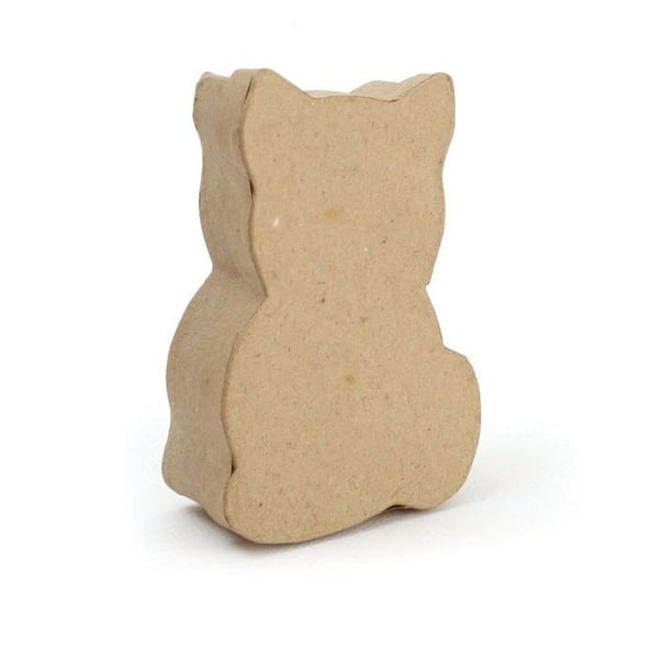 Pappkartong - GRAINE CRÉATIVE - 10,5 cm - Att dekorera - Blandet